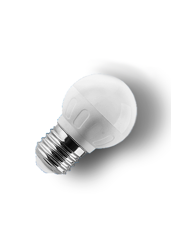 Pack 5x Bombilla LED E27 G45 7W. Color Blanco Frio (6500K). 680 lumenes.  Casquillo grueso. Equivalente 75W tradicional. : .es: Iluminación