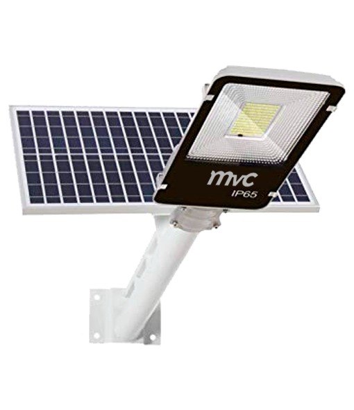 Foco LED Solar con Panel y Brazo 50W 3000K - MVC Equipamientos