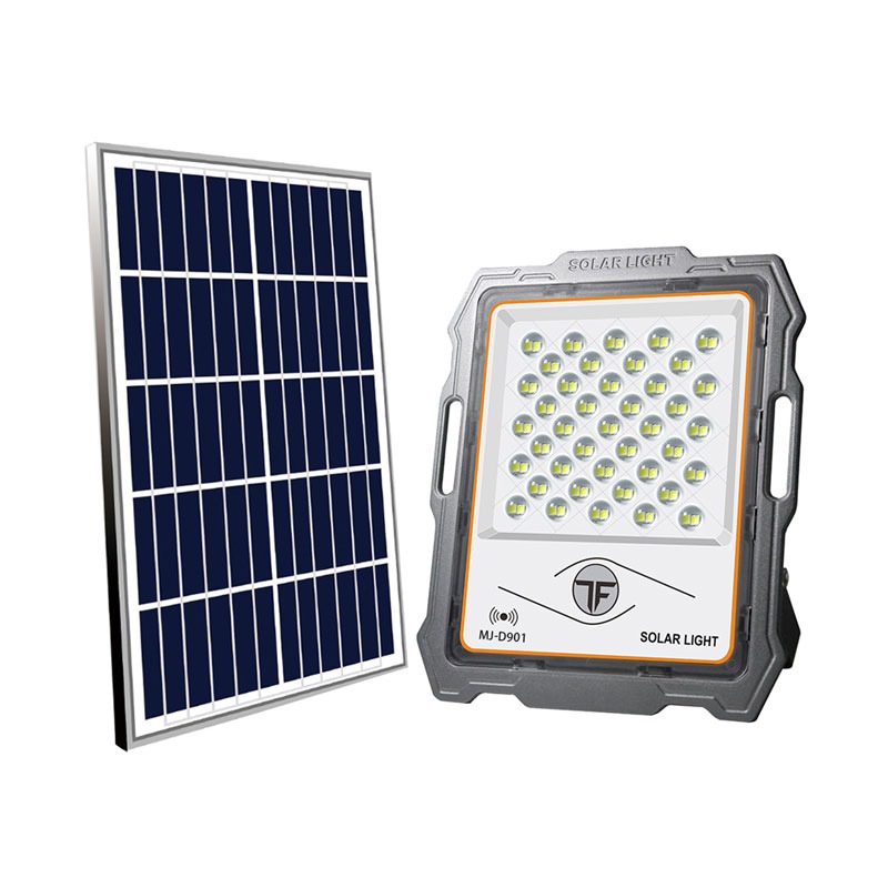 Foco Solar 300W con Sensor de Movimiento IP67 6500-7000K - MVC Equipamientos