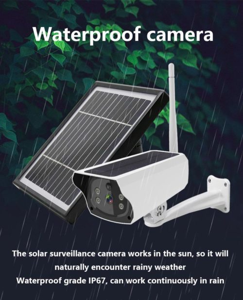 camara de vigilancia solar hd 1080p version wifi