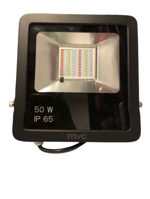 Foco Reflector Led Luz RGB Ip65 50w